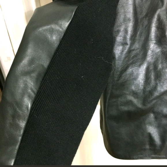 Trouve Leather Jacket Black Lambskin XS - Picture 5 of 7